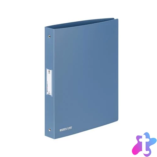 Gyűrűs könyv, 4 gyűrű, 40 mm, A4, VIQUEL "Business Class", kék