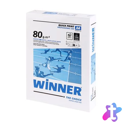 Másolópapír, A4, 80 g, WINNER