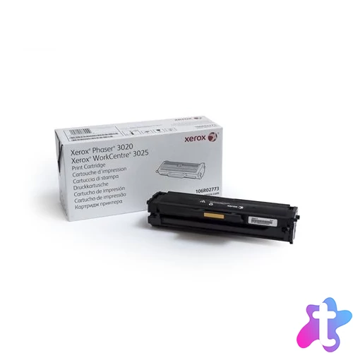 106R02773 Lézertoner Phaser 3020NI, WC3025NI nyomtatóhoz, XEROX, fekete, 1,5k