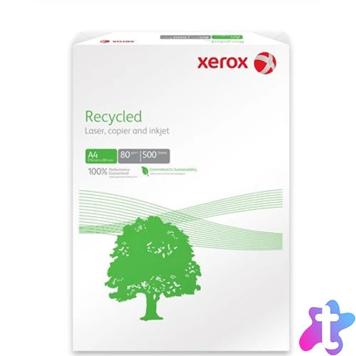 Másolópapír, újrahasznosított, A3, 80 g, XEROX "Recycled"