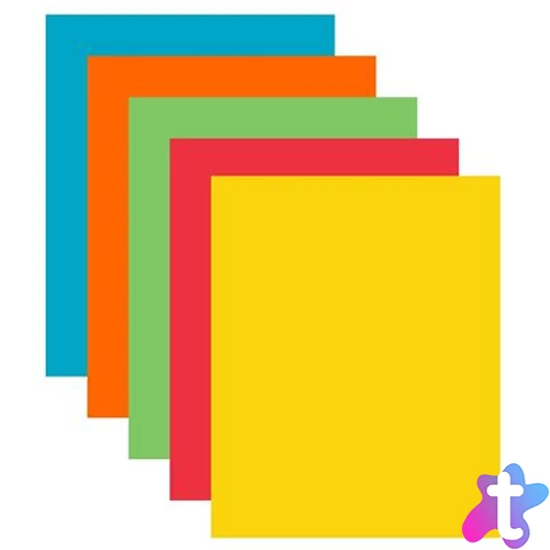 Másolópapír, színes, A4, 80 g, 5x50 lap, XEROX "Symphony", intenzív mix