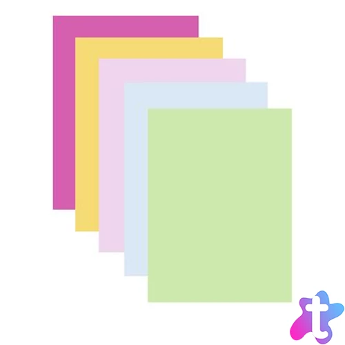 Másolópapír, színes, A4, 80 g, 5x50 lap, XEROX "Symphony", közepes mix