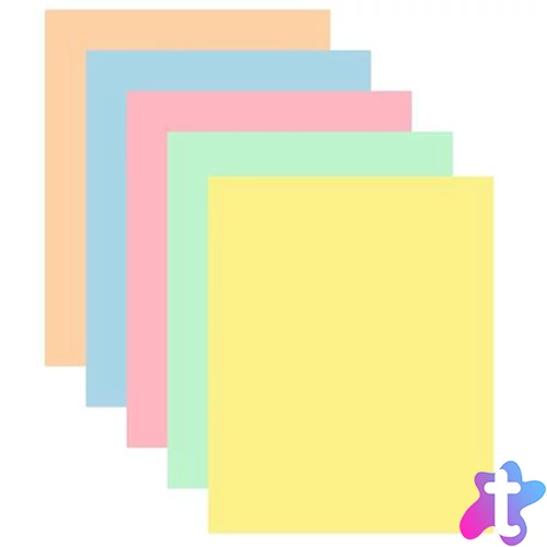 Másolópapír, színes, A4, 80 g, 5x50 lap, XEROX "Symphony", pasztell mix