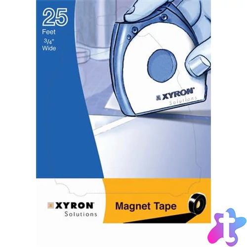 Mágnesszalag, öntapadó, 19 mm x 7 m, adagolóval, XYRON