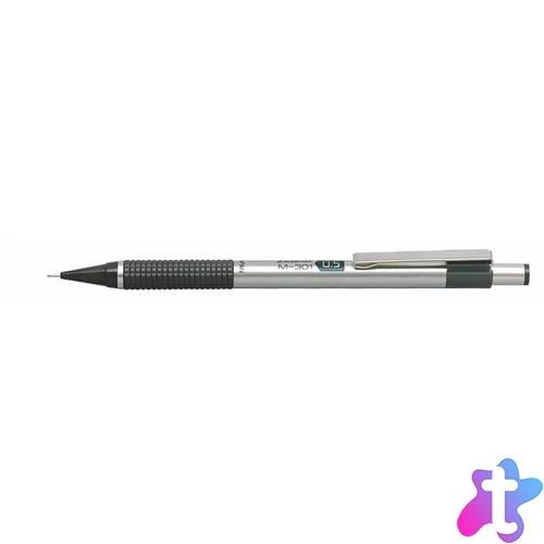 Nyomósirón, 0,5 mm, rozsdamentes acél, fekete test, ZEBRA "M-301"