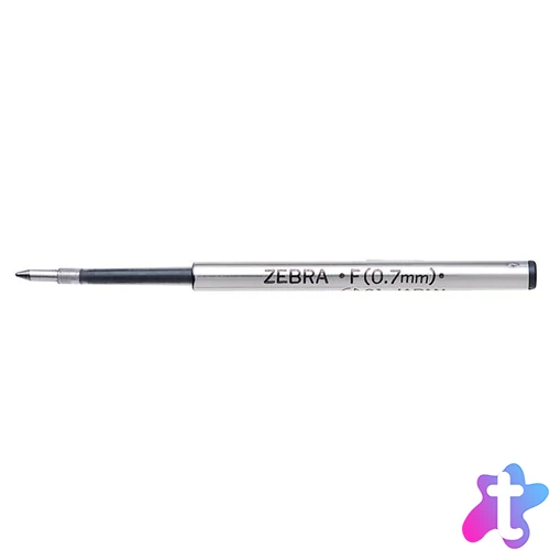Golyóstollbetét, 0,24 mm, ZEBRA "F", fekete