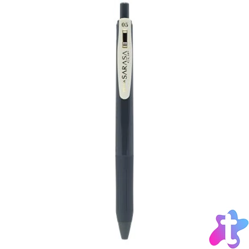 Zseléstoll, 0,33 mm, nyomógombos, ZEBRA "Sarasa Clip Vintage", bordó-lila