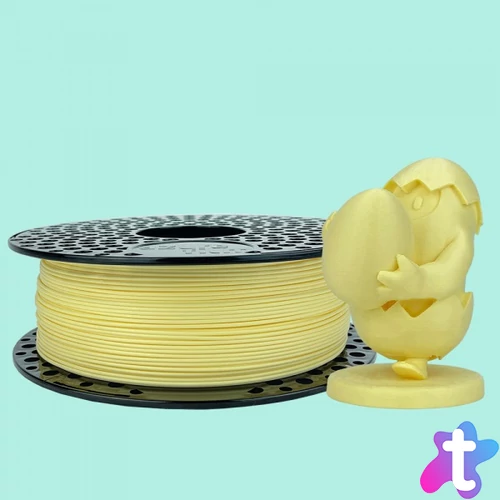 AzureFilm filament PLA banana yellow pastel, 1,75 mm, 1 kg