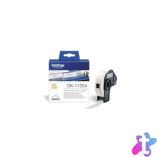 Etikett címke Brother DK-11204 17 x 54mm 400 db/tekercs