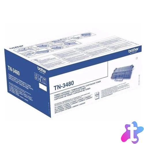 Brother toner TN3480 BK black 8k