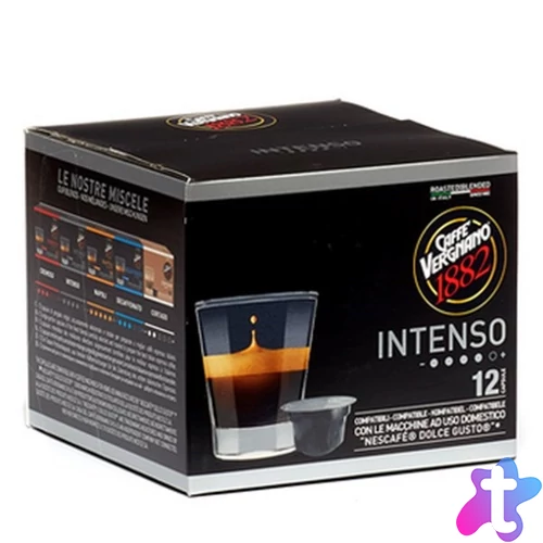 Kávékapszula CAFFÉ VERGNANO Dolce Gusto Intenso 12 kapszula/doboz