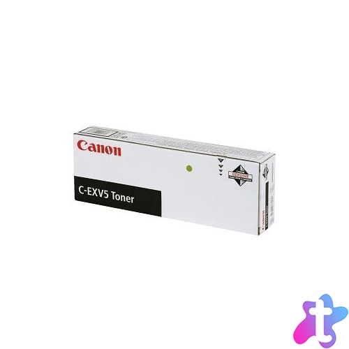 Másológép toner eredeti Canon C-EXV5 black 7,85k