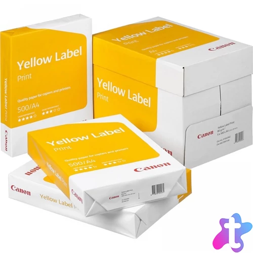 Másolópapír Canon Océ (Yellow label) A4 80g 500 ív/csomag