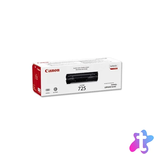 Canon toner CRG725 black 1,6k