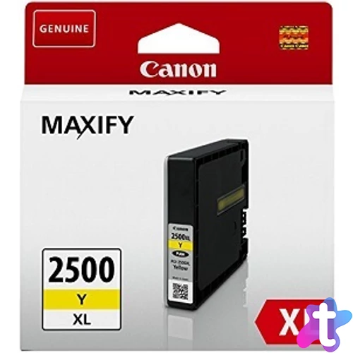 Canon tinta PGI2500XLY yellow