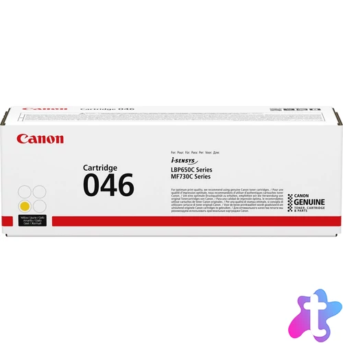 Canon toner CRG046Y yellow 2,3K