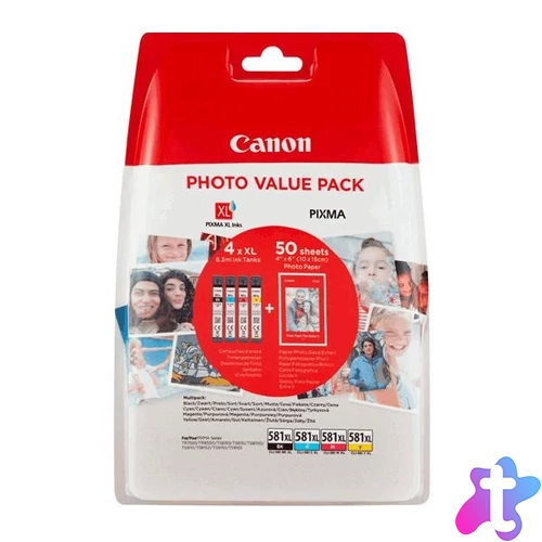 Canon tinta CLI581XL multipack