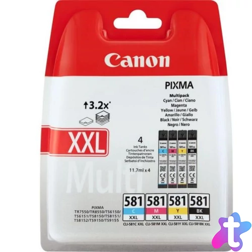 Canon tinta CLI581XXL multipack