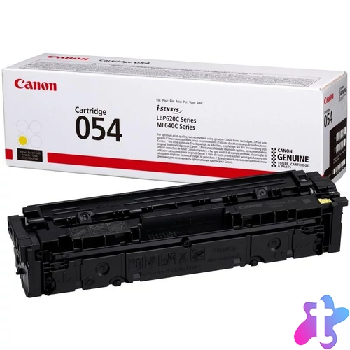 Canon toner CRG054Y yellow 1,2K