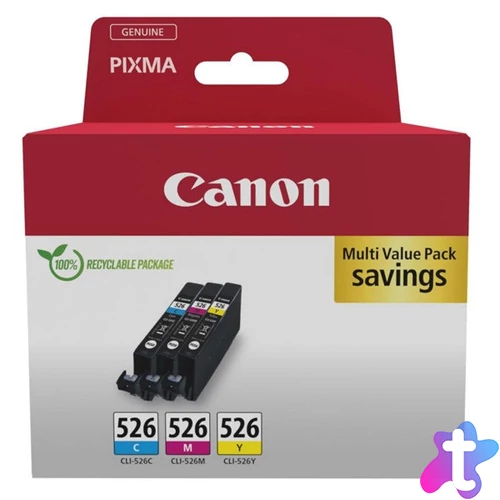 Canon tinta CLI526 multipack (black, cyan, magenta, yellow)