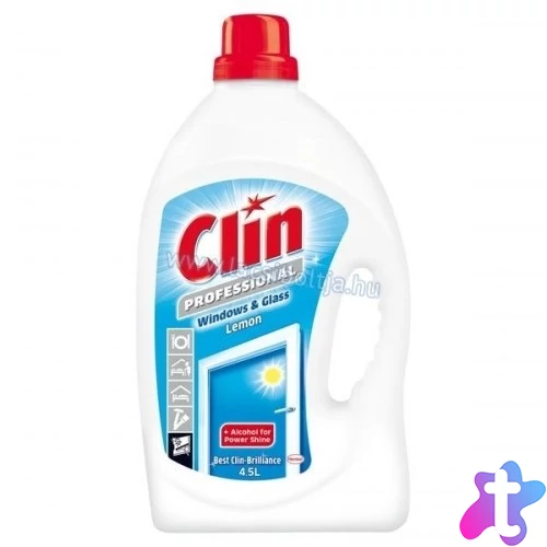 Ablaktisztító utántöltő CLIN Lemon 4 liter