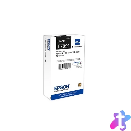 Epson tinta T7891 black, 4K