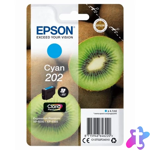 Epson tinta T02F2 cyan (202)