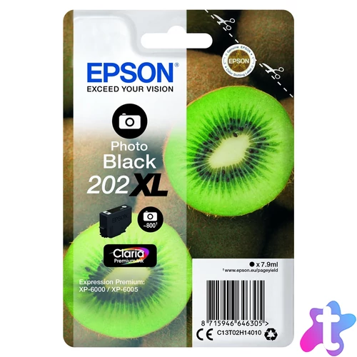 Epson tinta T02H1 photo black (202XL)