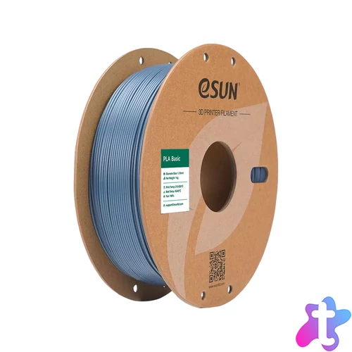 eSUN filament PLA BASIC 1,75 mm-es szürke 1 kg