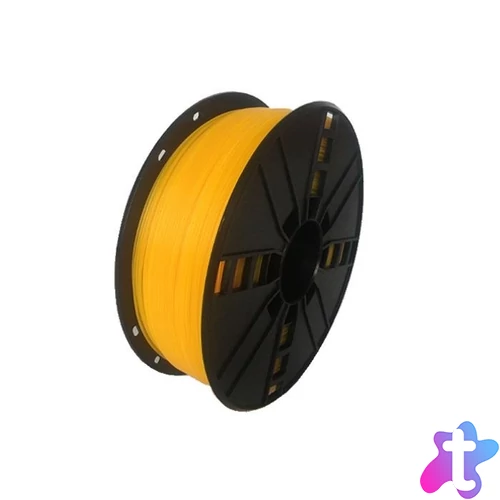 Gembird filament TPE Flexible yellow, 1,75 MM, 1 KG