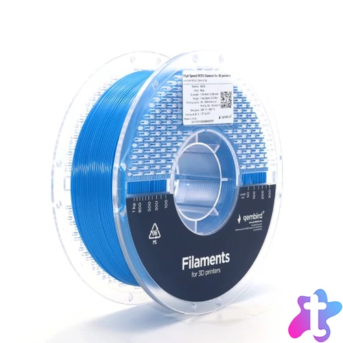 Gembird filament High Speed PETG blue, 1,75 MM, 1 KG