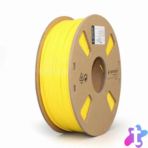 Gembird filament ABS Filament Yellow, 1.75 mm, 1 kg