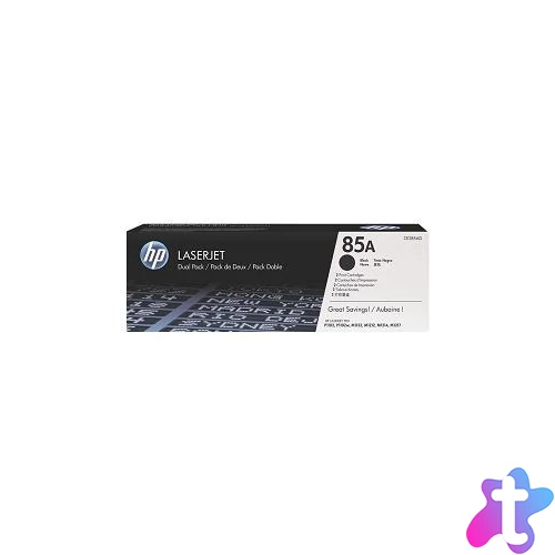 Hp toner CE285AD (85A) dupla black 2x1,6k