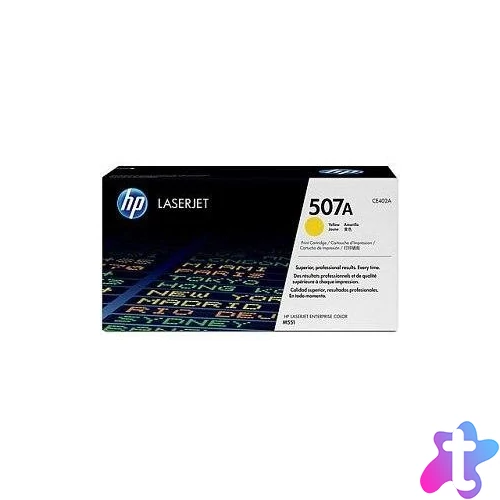Hp toner CE402A Y (507A) yellow 6,0k