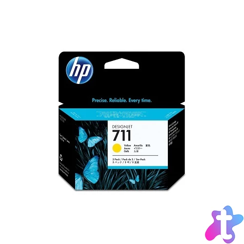 Hp tinta CZ136A (711) yellow (3x29ml)