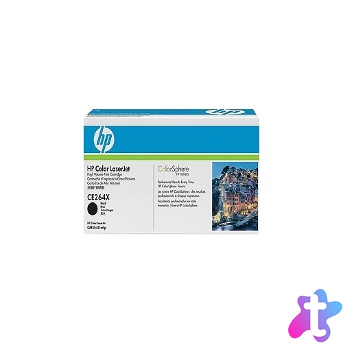Hp toner CE264X black (646X) 17k (régi csomagolás)