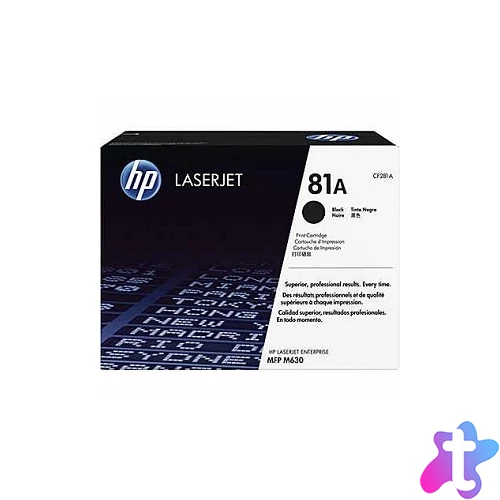 Hp toner CF281A (81A) black 10,5k