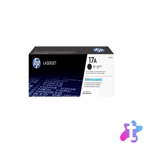 Hp toner CF217A (17A) black 1,6k