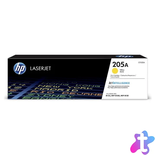 Hp toner CF532A (205A) yellow 0,9K