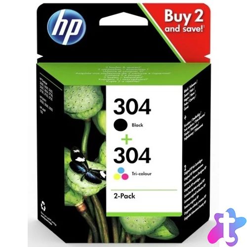Hp tinta 3JB05AE (304) multipack