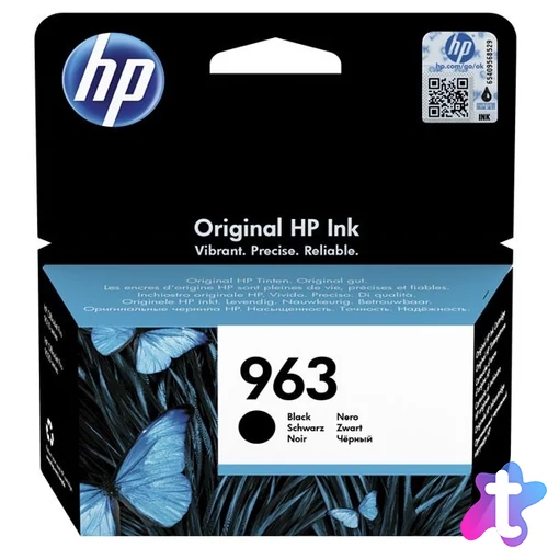 HP tinta 3JA26AE (963) black 1K