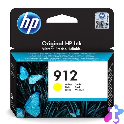 HP tinta 3YL79AE (912) yellow 0,3k