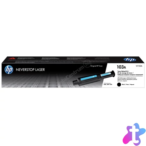 HP toner W1103AD black, 2*2,5K (103A)