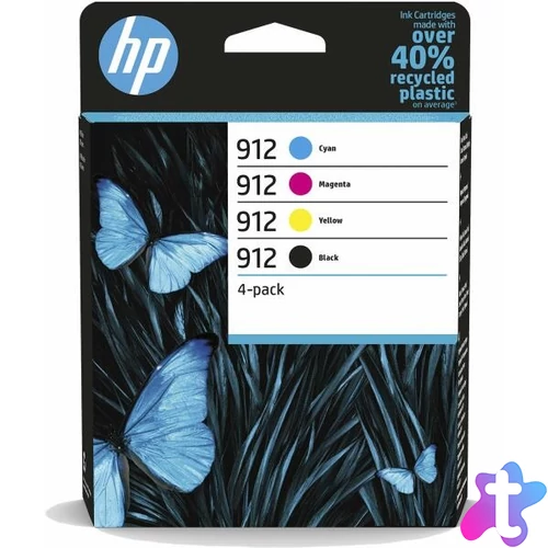 HP tinta 6ZC74AE (912) multipack