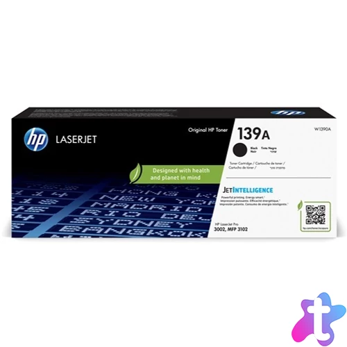Hp toner W1390A (139A) black 1,5K