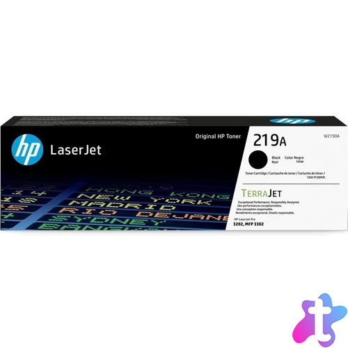 Hp toner W2190A (219A) black 1,3K