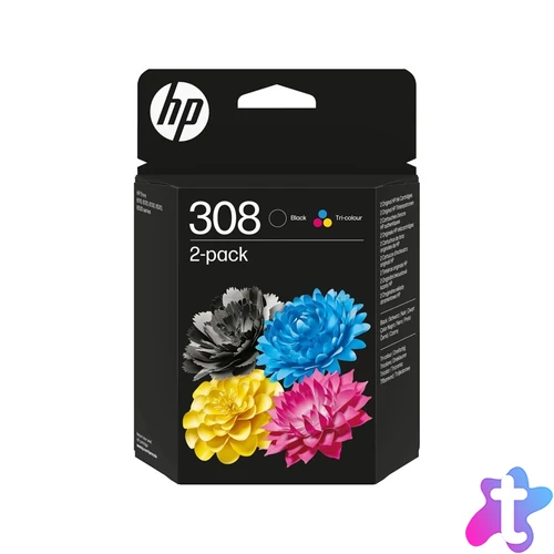 Hp tinta 6L6S6UE (308) multipack
