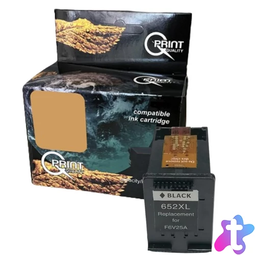 Q-Print tinta F6V25AE (652) black