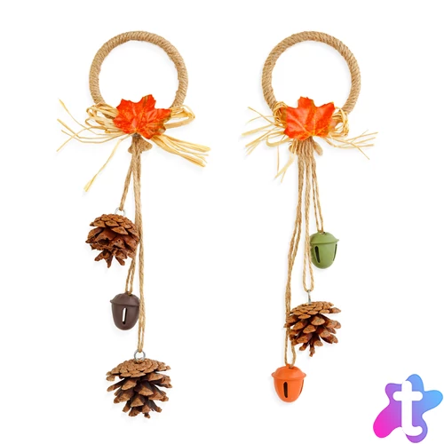 Őszi dekoráció - ajtódísz - 2 féle - 30,5 cm