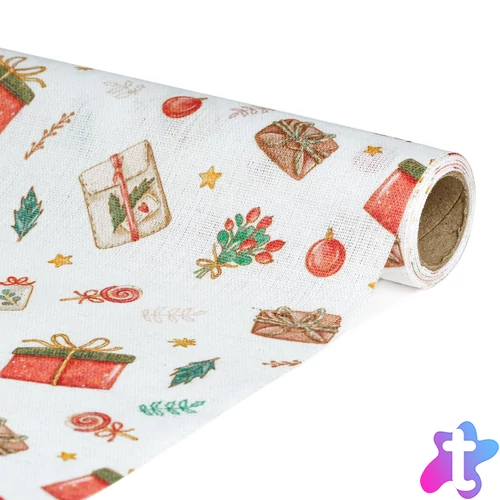 Asztalterítő futó - 180 x 28 cm - 70% poliészter, 30% pamut